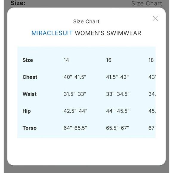 Miraclesuit Pin Point Oceanus Underwire One Piece  MiracleSuit. A32 - Picture 9 of 9